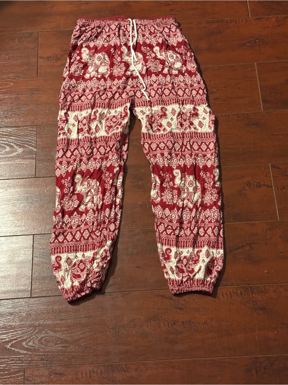 5 Boho Elephant Print Kids’ Pants - Multi Color Set (Mixed Sizes XS, S) - Picture 3 of 6